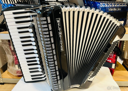    Predám akordeón WELTMEISTERS SAPHIR 120 BASOVÝ