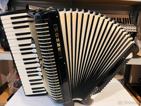 Predám akordeón HOHNER Verdi III 120 basový