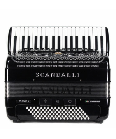 Predám akordeón Scandalli Polyfonico X- 96 bas