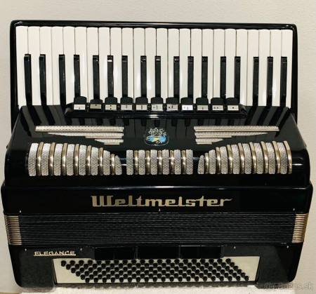 Predám Akordeón WELTMEISTER ELEGANCE 120 BASOVY