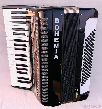 Akordeón Bohemia Corsar 96 basový 